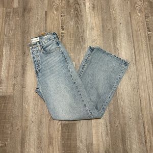 Denim Forum Farrah High Rise Wide Leg 28L